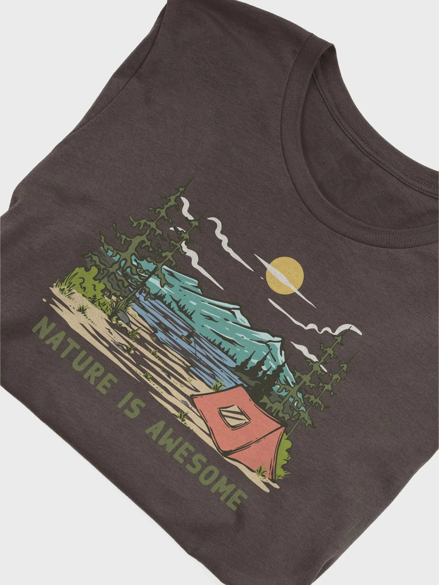 Nature Is Awesome Unisex Tee product image (25)