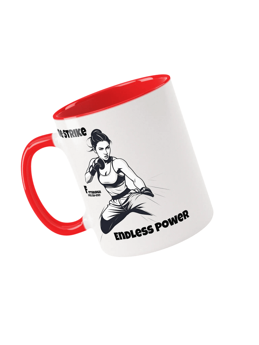 Warrior Women Ceramic Mug Red product image (6)