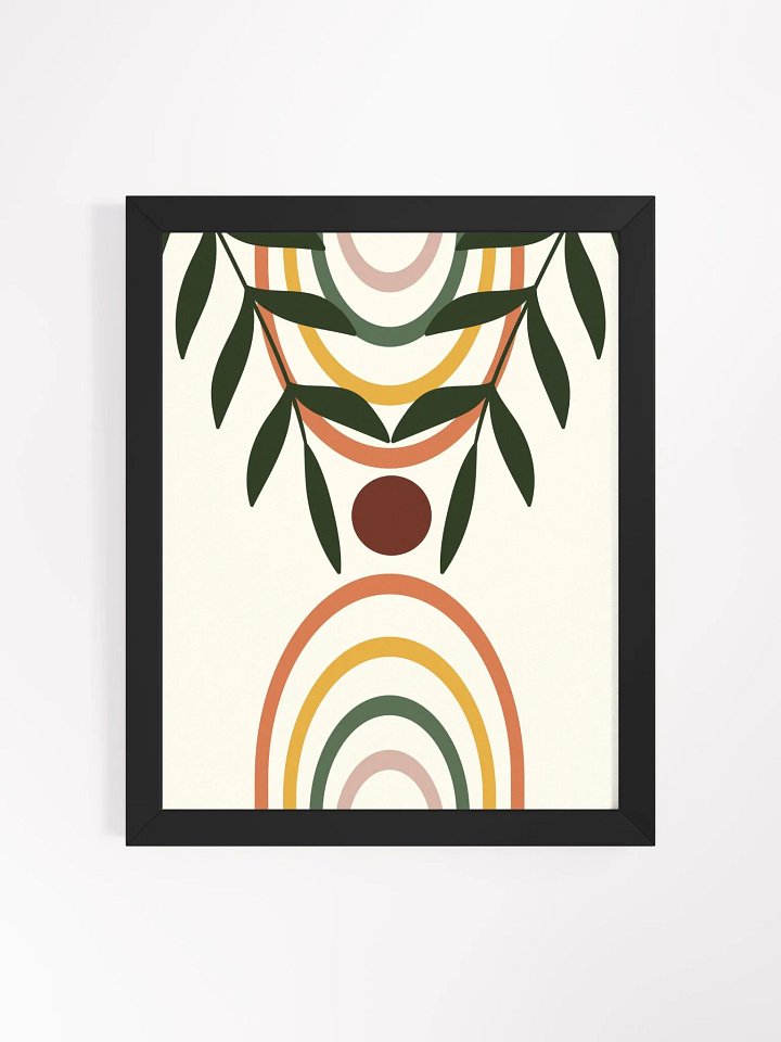 Earthy Arches Framed Poster product image (1)