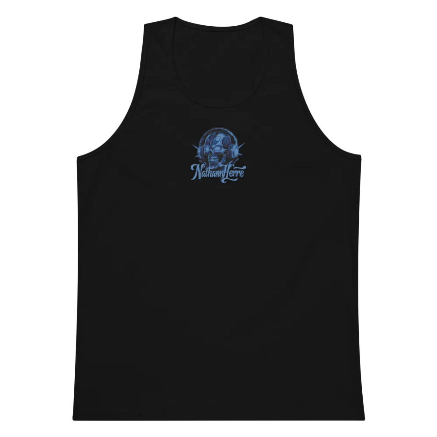 Glowing Skull Soundwaves Tank Top product image (4)