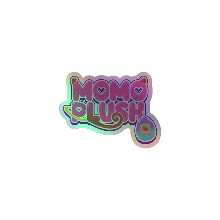Momoplush Logo Sticker product image (1)
