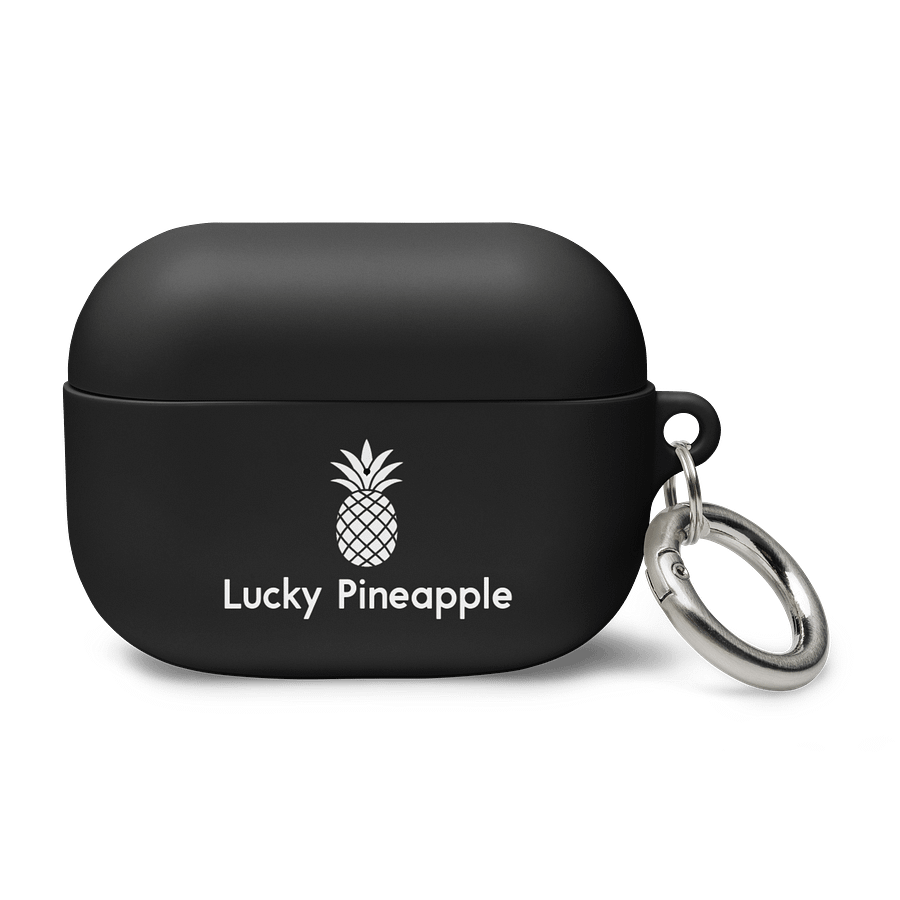Lucky Pineapple Films Logo Black AirPods® Case product image (1)