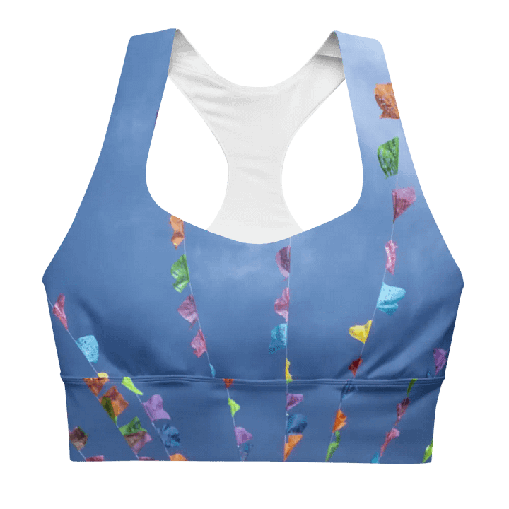 Papel Picado Recycled Sports Bra product image (1)