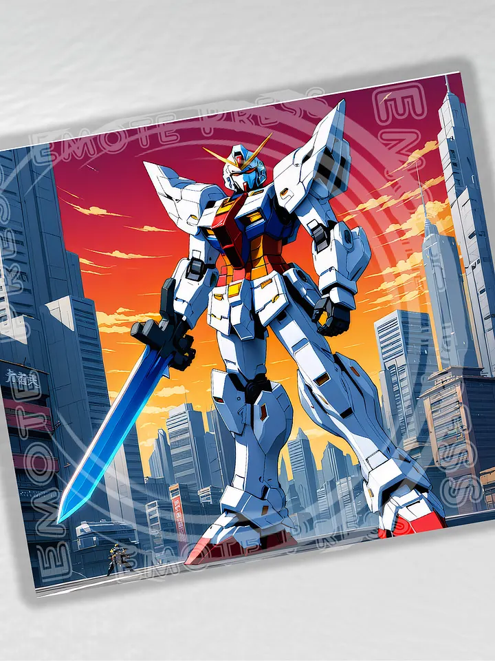 Anime Mecha Warrior 20 oz Stainless Steel Tumbler product image (2)