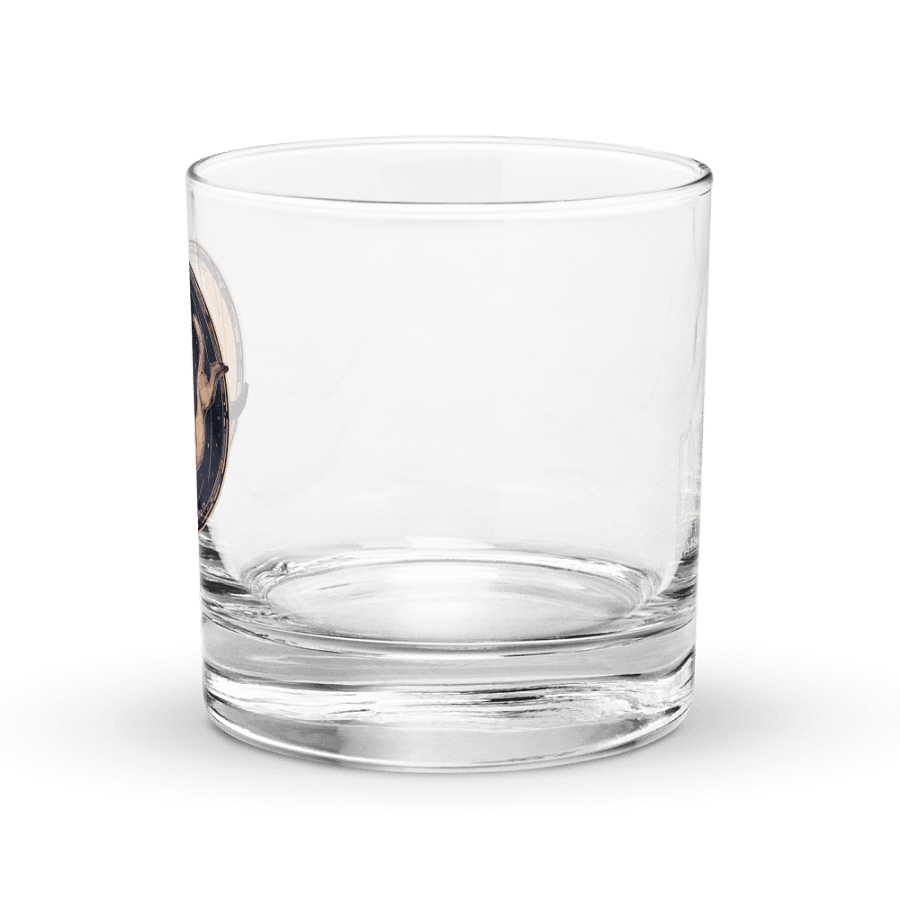Malinois Yin Yang Whiskey Rocks Glass product image (2)
