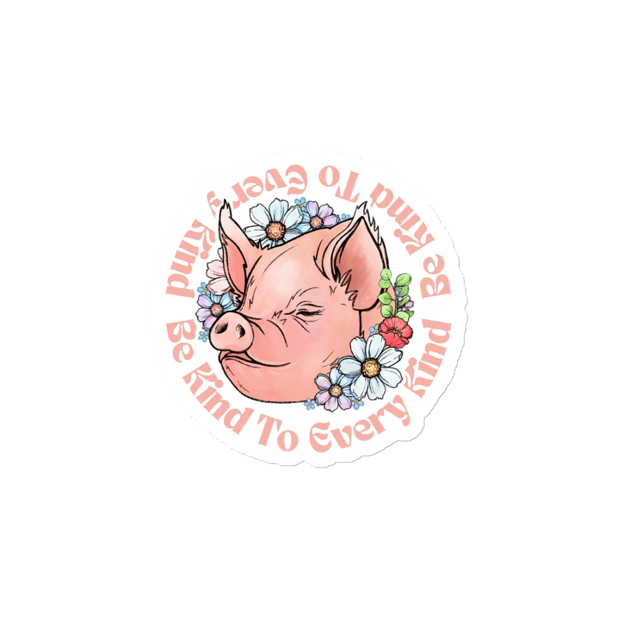 Pinky 'Be Kind To Every Kind' Die-Cut Magnet product image (1)