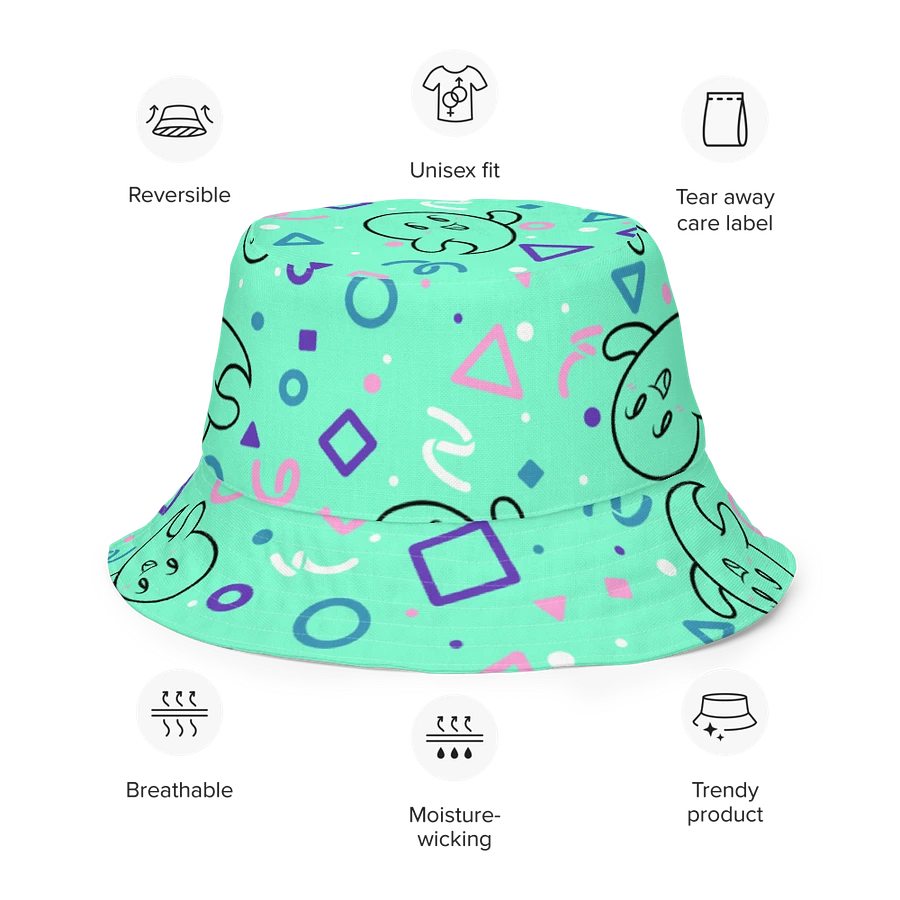 90s Arcade Reversible Bucket Hat product image (9)