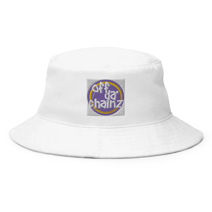Off Da Chainz White Coolie Hat product image (1)