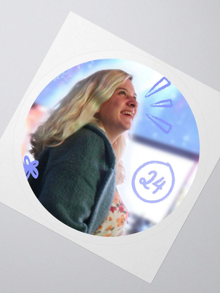 Natalie Groves "24" Sticker! product image (2)