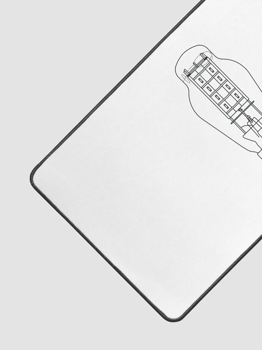 iyagi 300B Tube Desk Mat (white) product image (3)