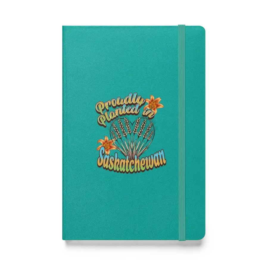 Proudly Planted In Saskatchewan Pride Hardcover Journal product image (1)