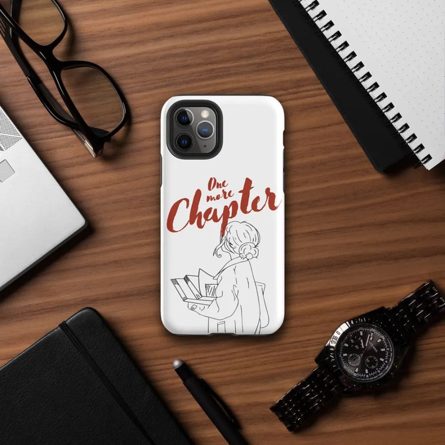 One More Chapter iPhone Tough Case – Protective & Stylish for Book Lovers product image (7)