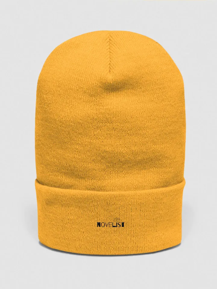 Novelist Black Text Beanie product image (3)