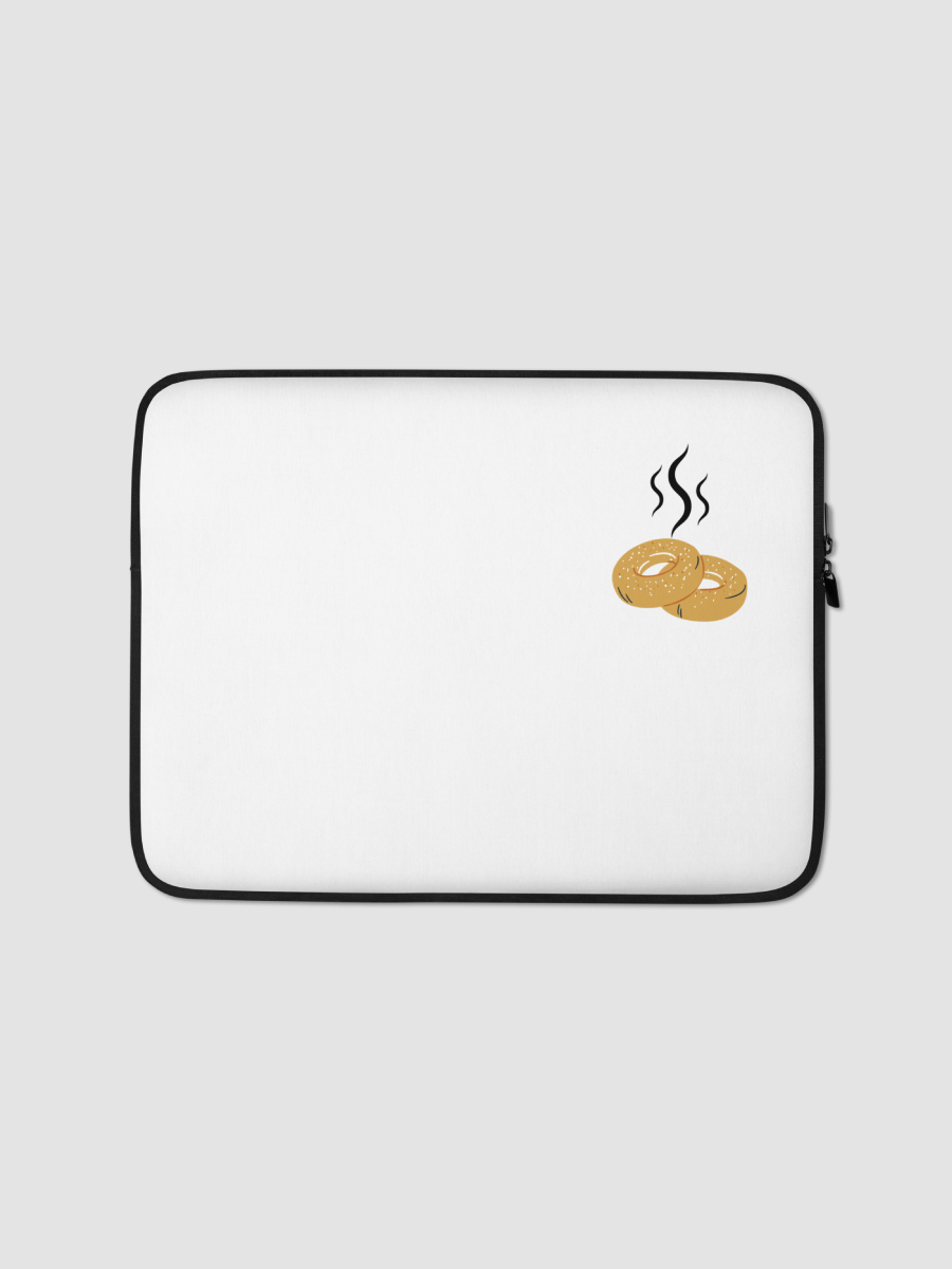 Roasted Bagel Laptop Sleeve! product image (1)