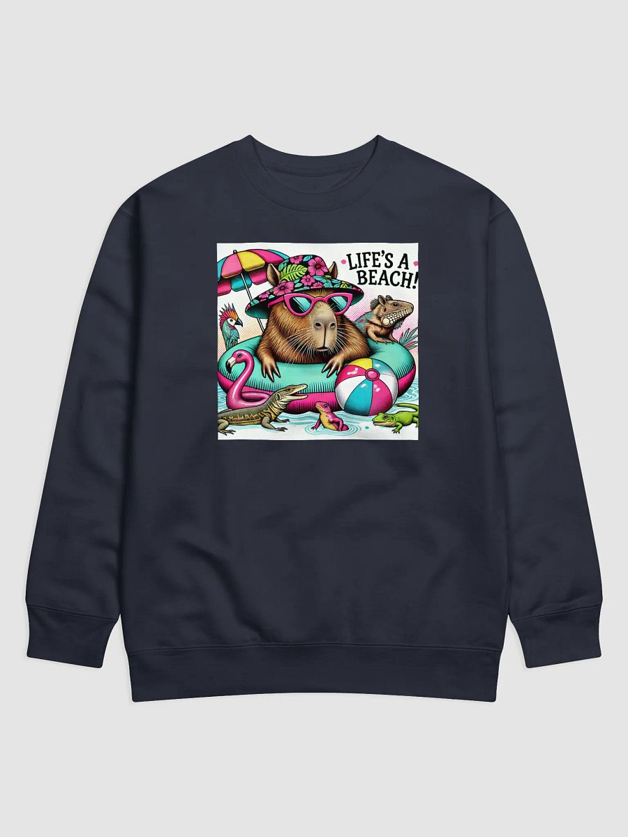 Beach Capybara Sweatshirt product image (7)