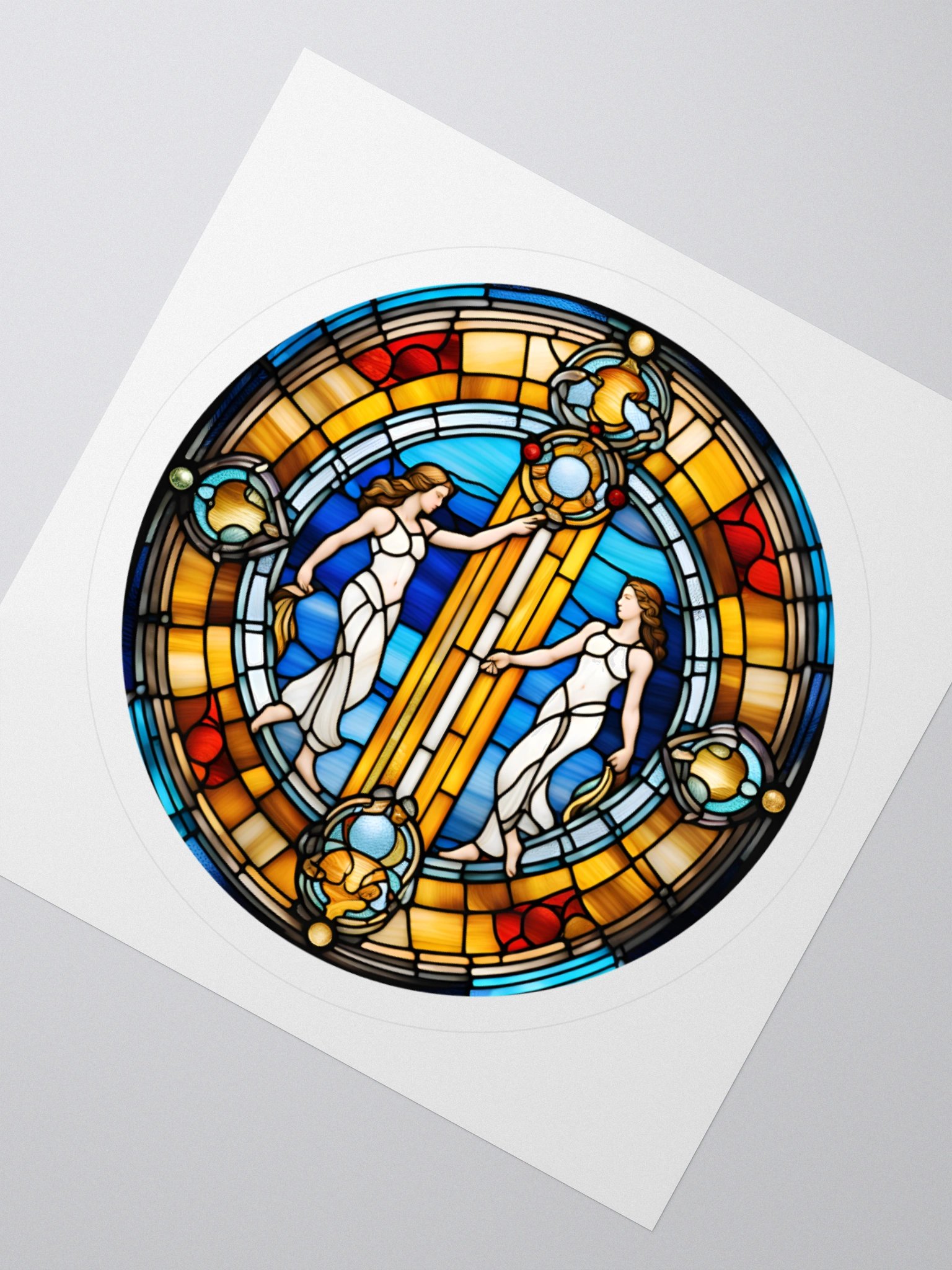 Spiritual™ Gemini - Unique Sticker Design product image (5)