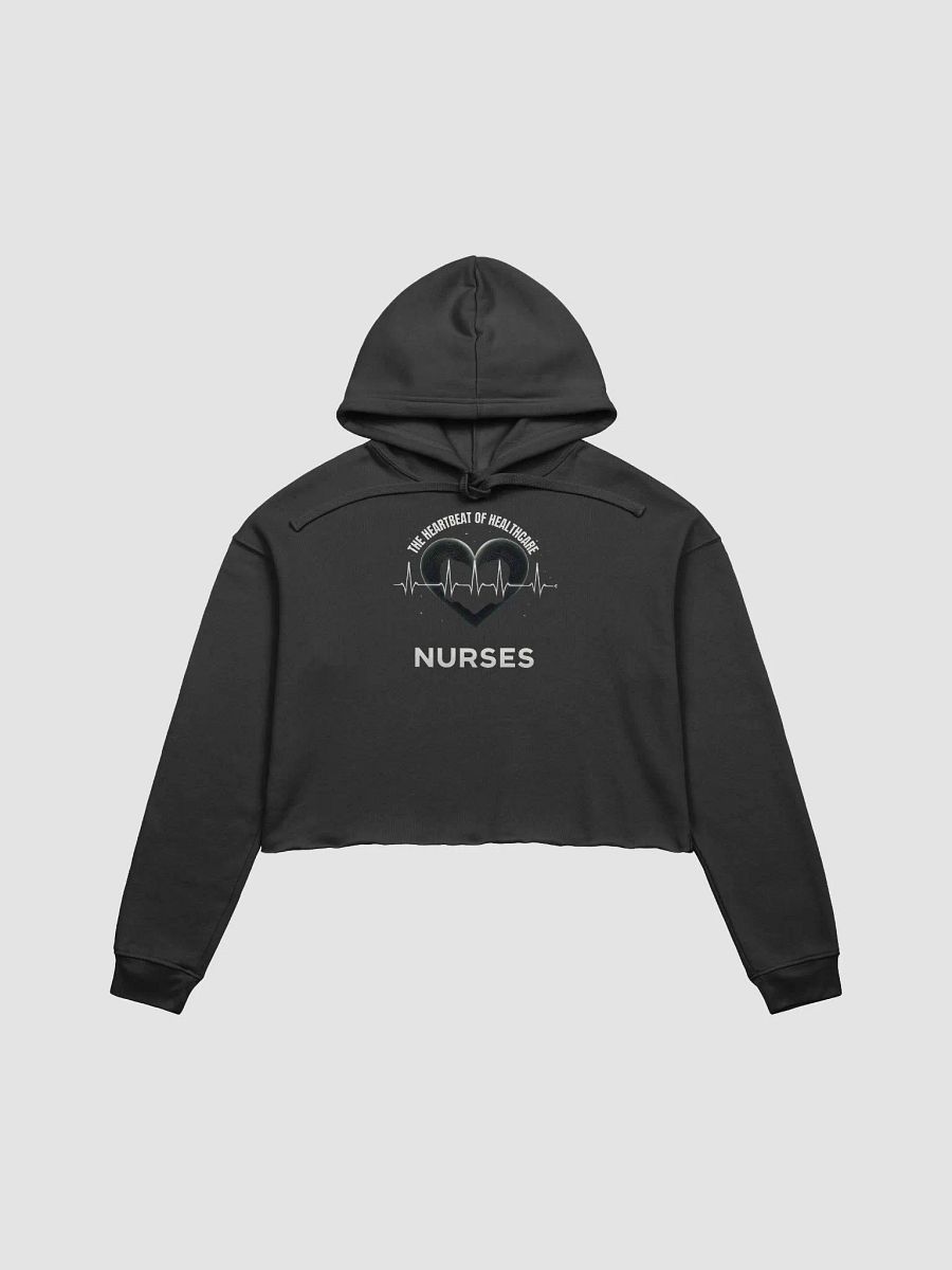 The Heartbeat Collection: Nurses Edition Crop Hoodie product image (1)