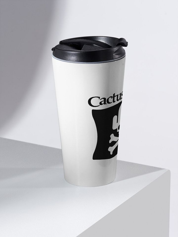 Cactus Brick (Travel Mug) - Pirate Flag product image (1)