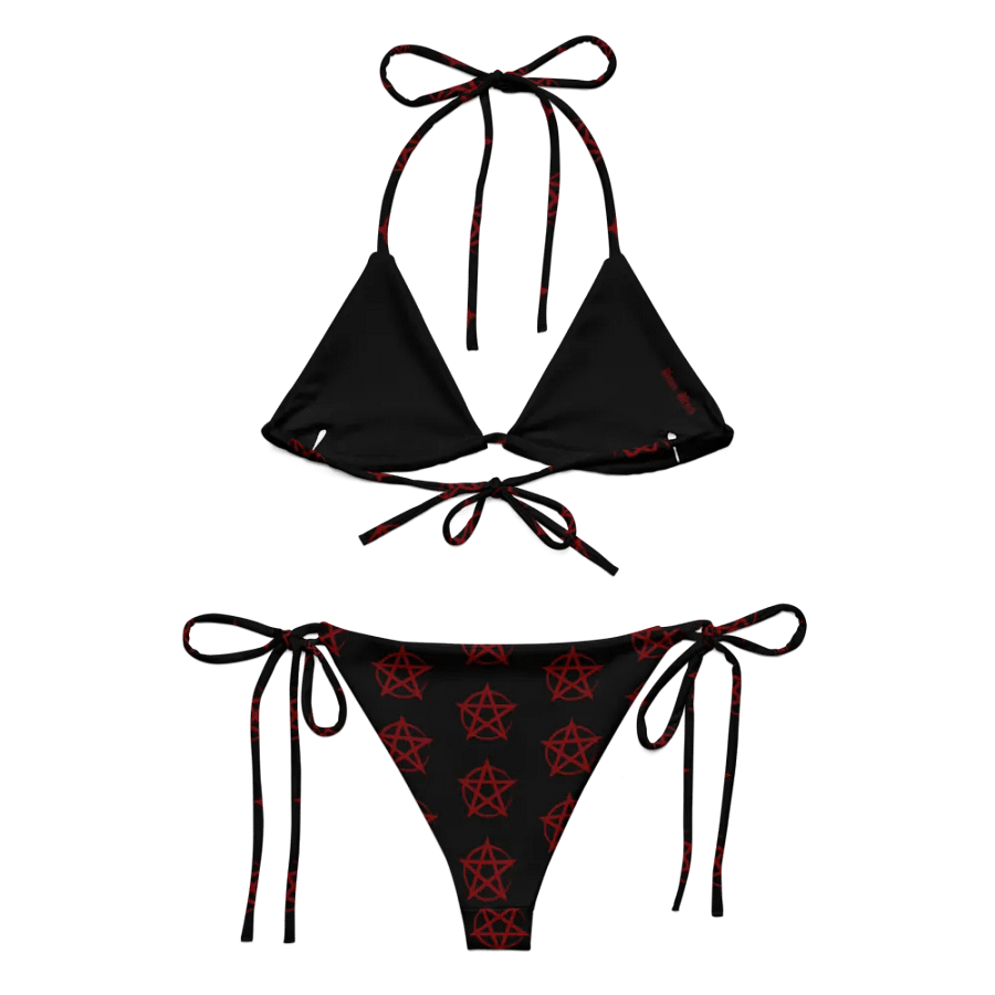 Crimson Pentagram Bikini Set product image (2)