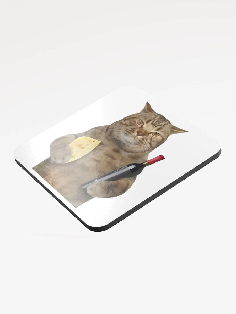 Glossed Cork Coaster: Meme Cats product image (3)
