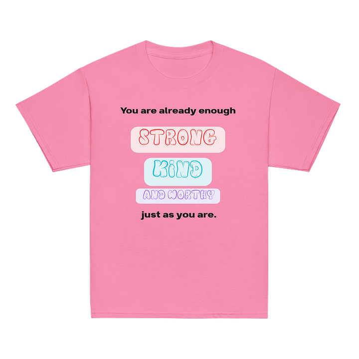 You Are Already Enough – Motivational Self-Worth Quote product image (2)