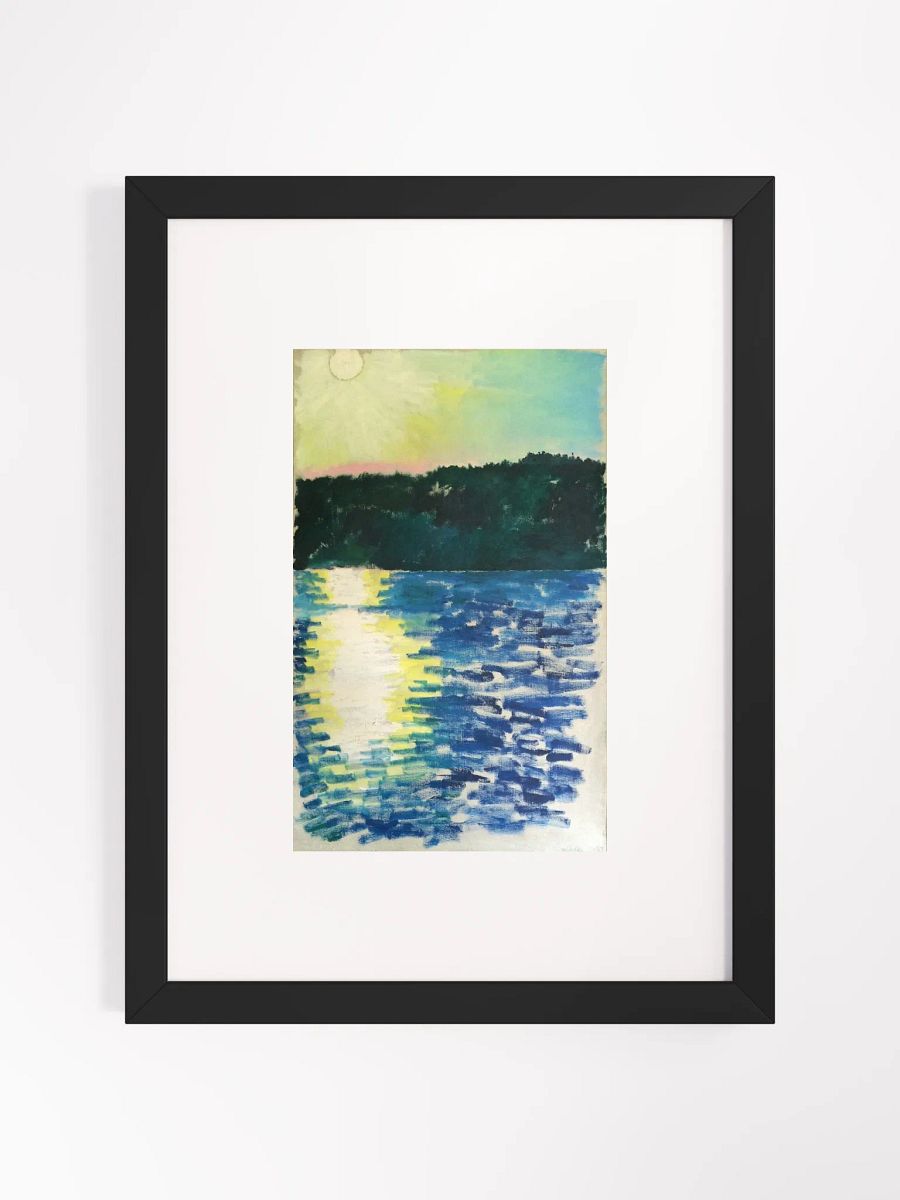Sunset Print Framed product image (7)