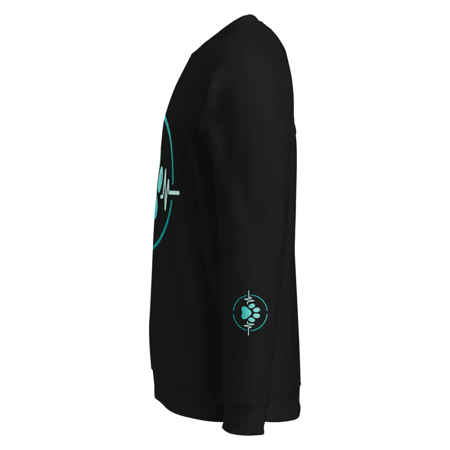Pawsitive Heartbeat Organic Sweatshirt product image (8)