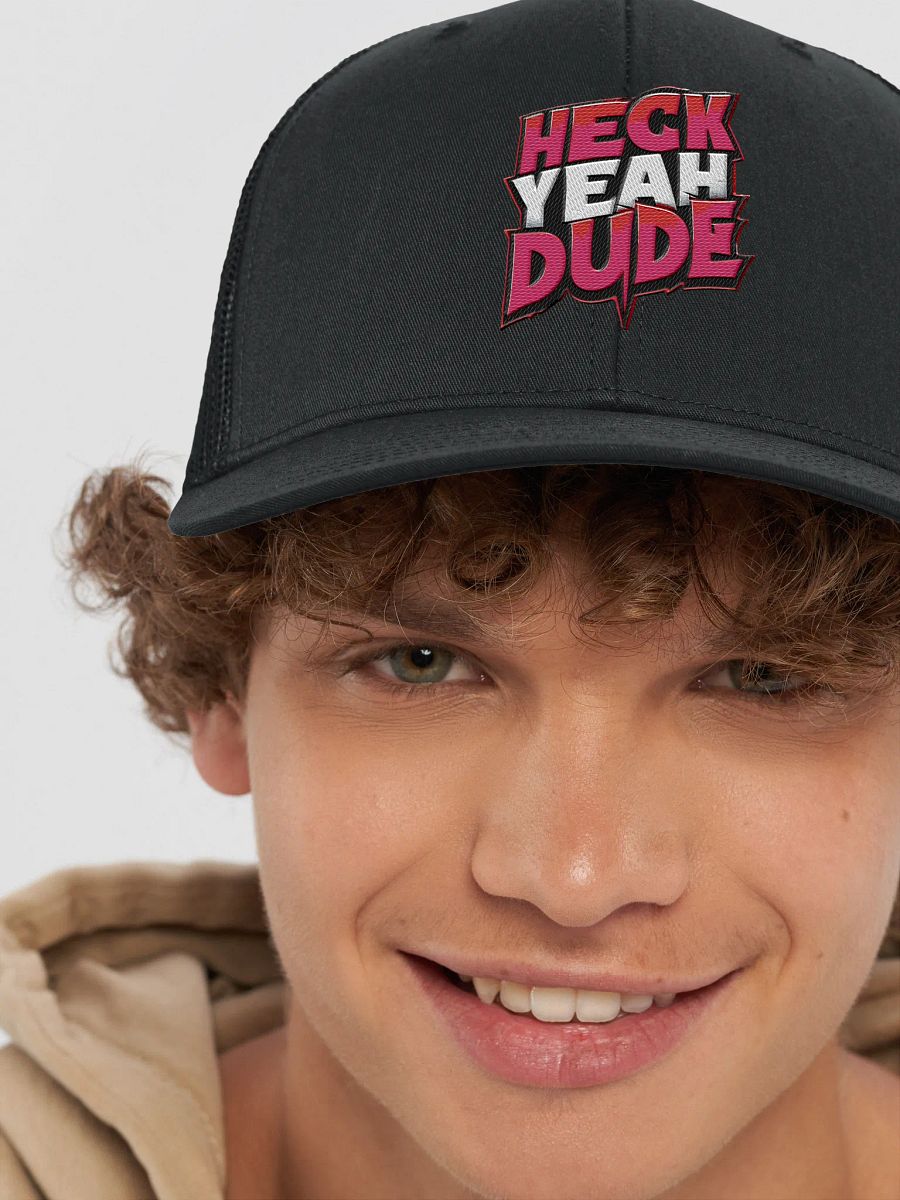 HECK YEAH DUDE Richardson Trucker Hat product image (62)