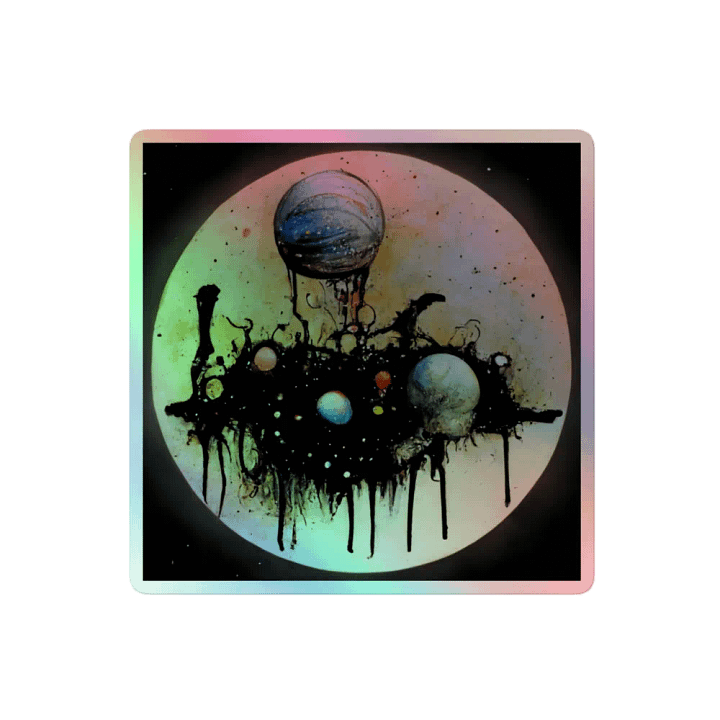 Cosmic Dreams Holographic Sticker Set product image (2)