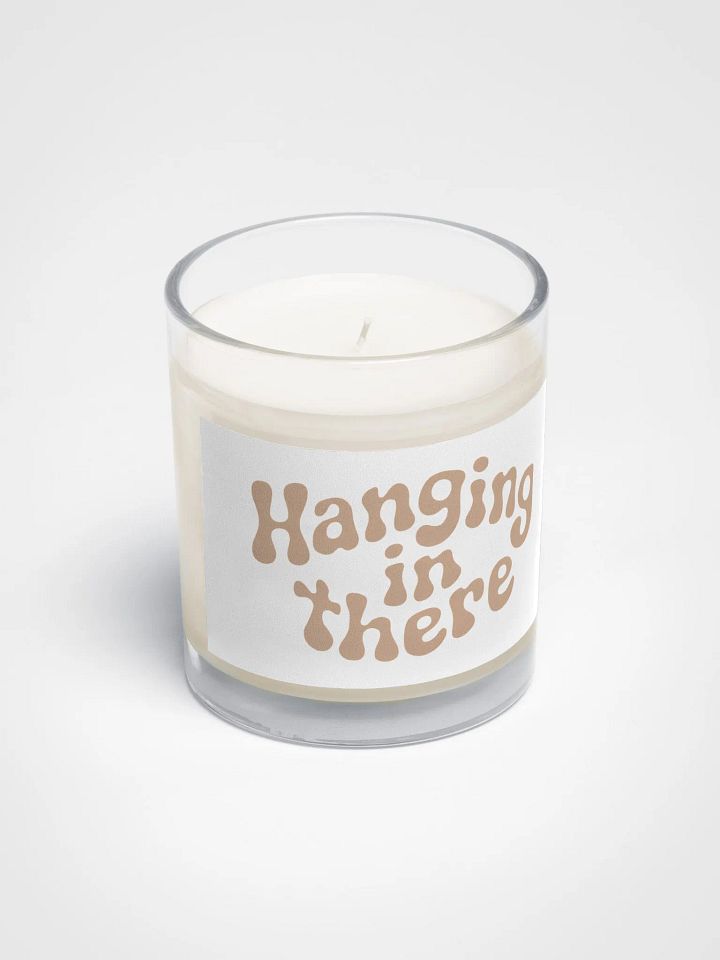 Hanging In There Candle product image (2)