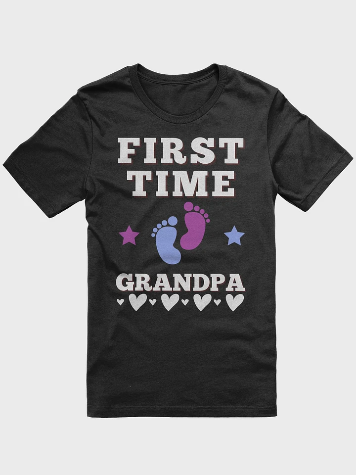 First Time Grandpa Shirt, Fathers Day T-Shirt, Promoted To Grandpa Gift product image (1)