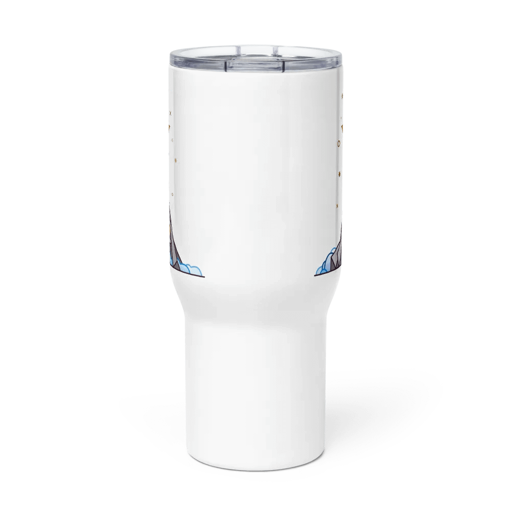 Sword in the Skull - Argent Variation - Tumbler w/Handle product image (2)