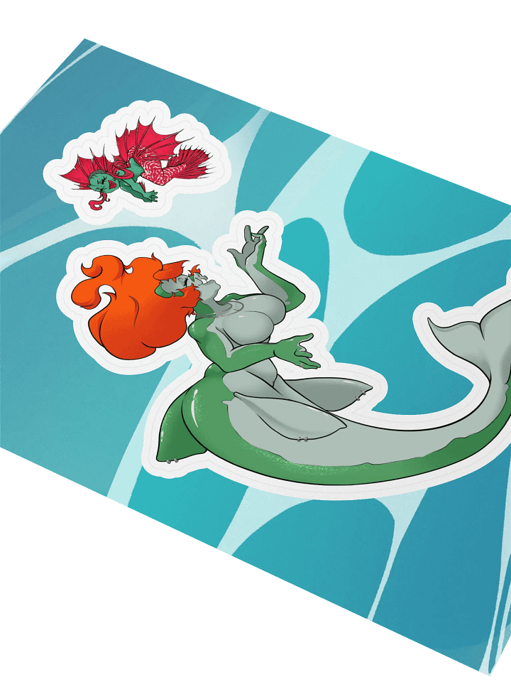 Besties MerMay Sticker Sheet product image (2)