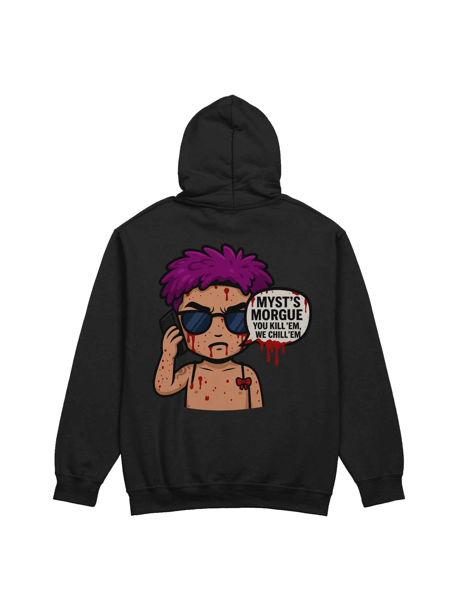 UNISEX MYST’S MORGUE Hoodie – Limited Edition product image (2)