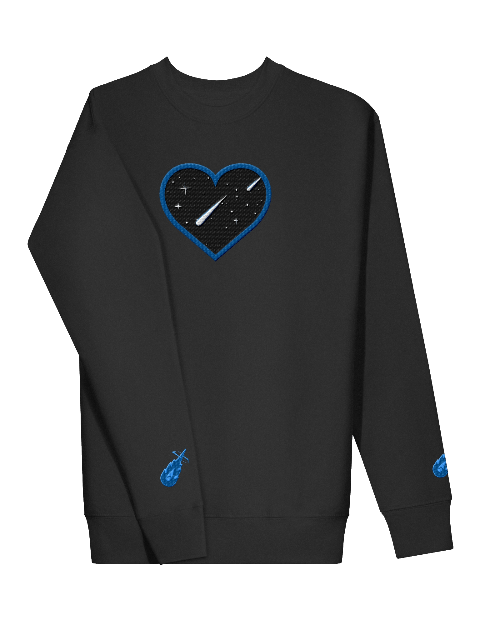 Embroidered Space Heart Long Sleeve Tee product image (3)
