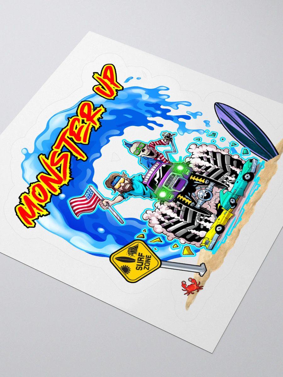 MONSTER UP STICKER product image (7)