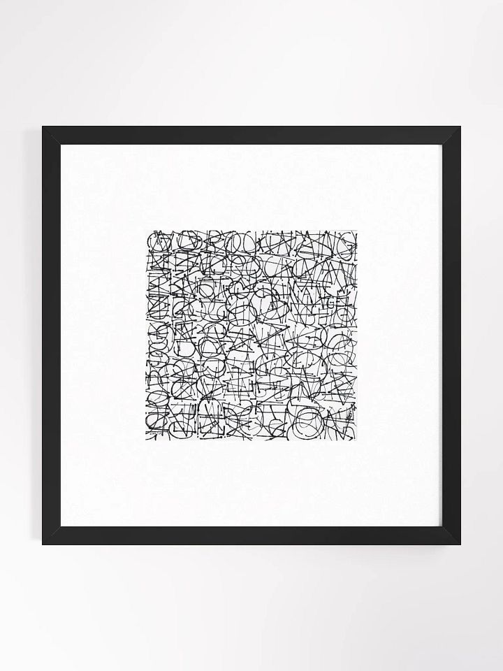 No Rockin' Angel Print Framed product image (1)