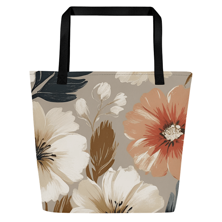 Blossom Burst Large Tote Bag product image (1)