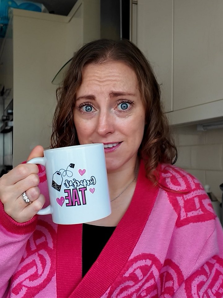 Celtic Love Heart Knitted Cardigan 🩷 product image (2)