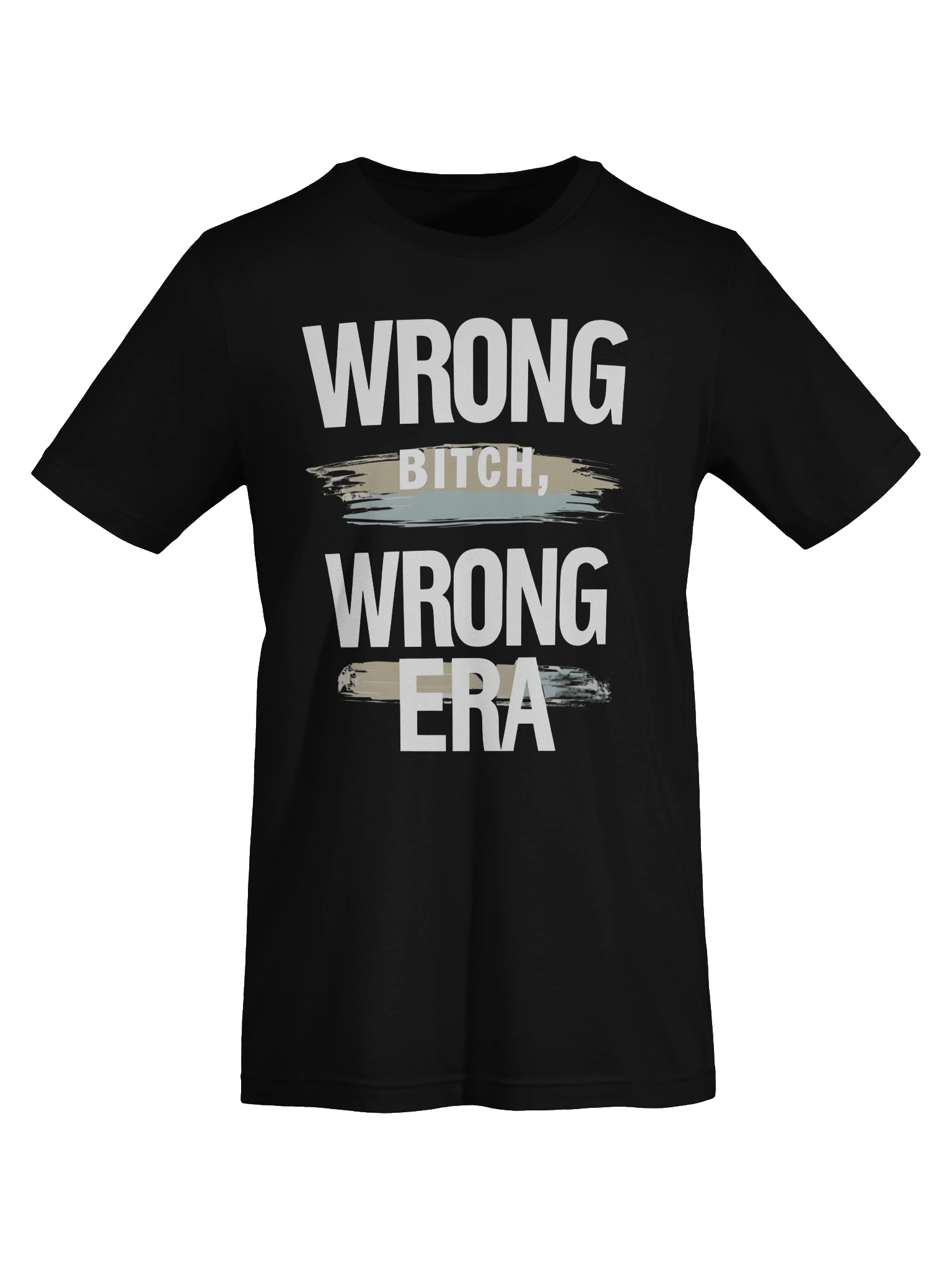 Wrong Bitch Retro Brushstroke Tee product image (7)