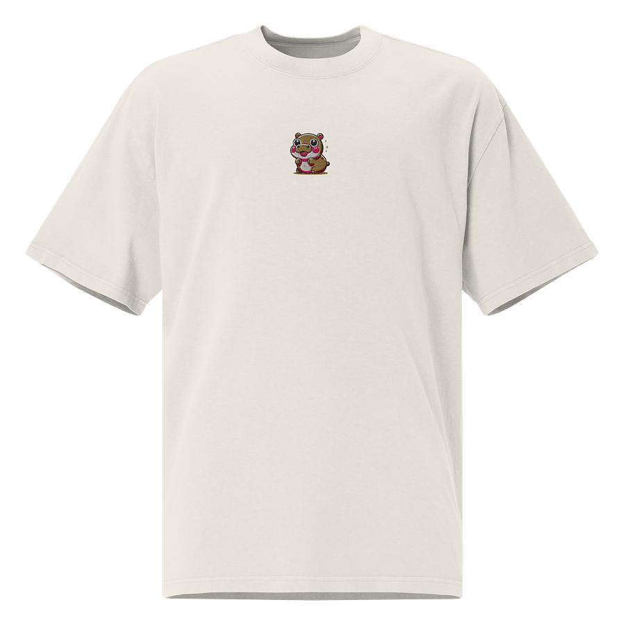 OVERSIZED EMBRODERED CHONKIE TEE product image (2)