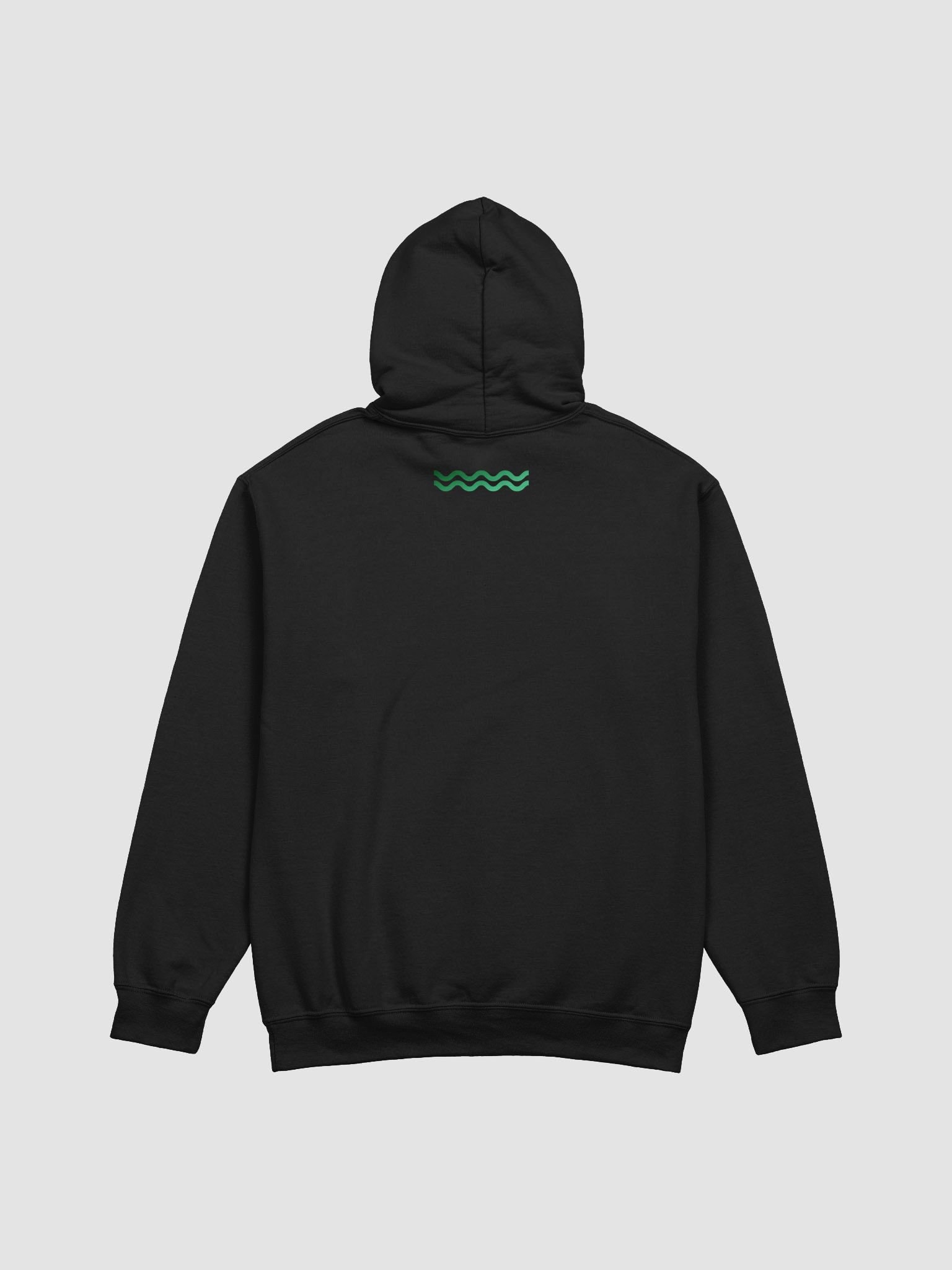 Ocean's Embrace Hoodie - Green Waves product image (31)