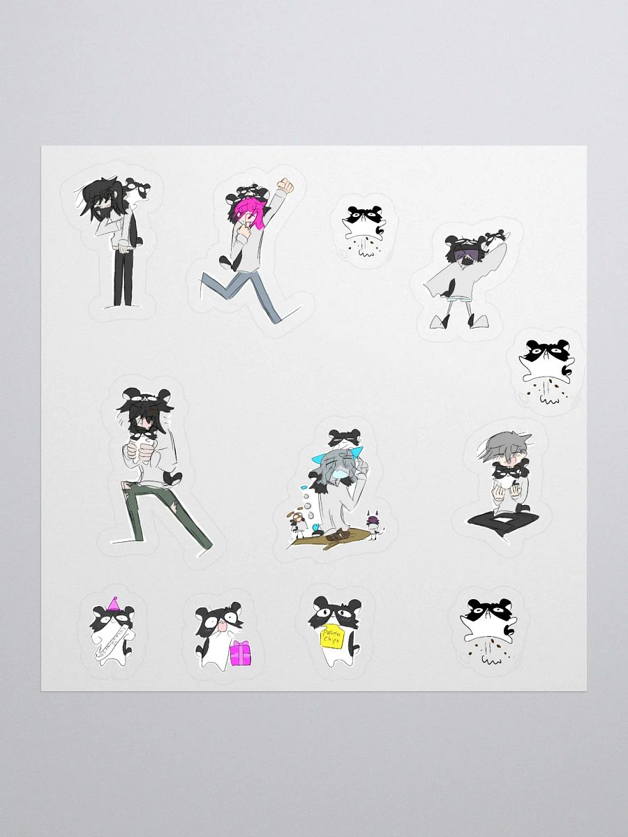 Moon Savers and Hampan stickers product image (1)