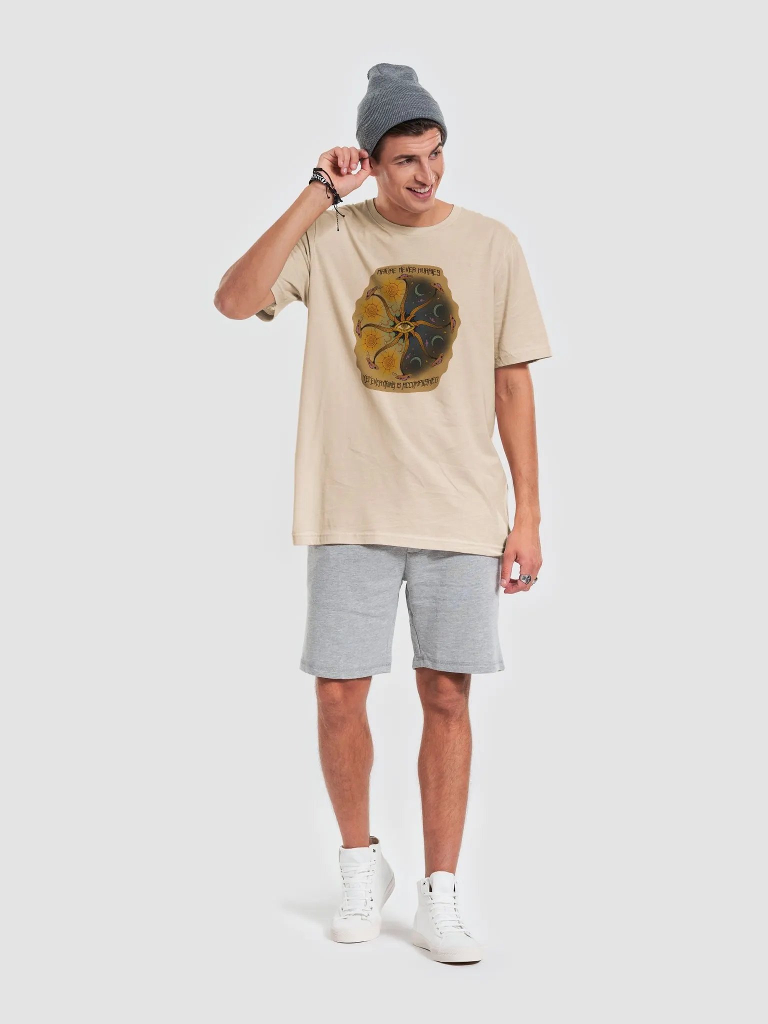 Multisex T-Shirt - Nature Never Hurries product image (6)