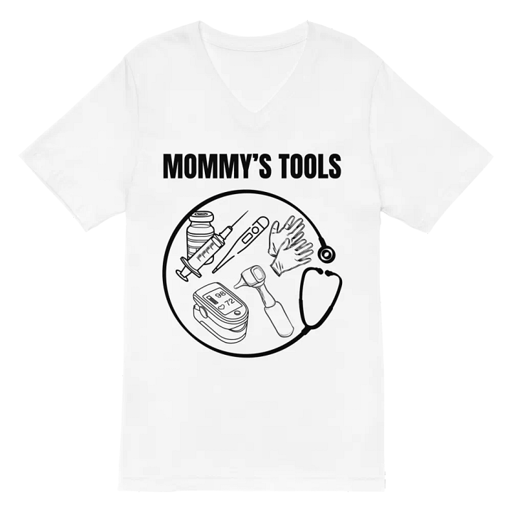 Mommy's Tools, Mindful Explorer V-Neck Tee product image (2)