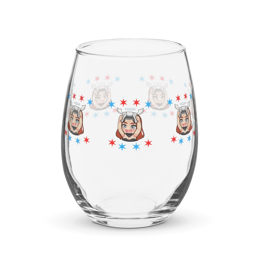 Extra Life Year 10 Glass Wine Tumbler product image (1)