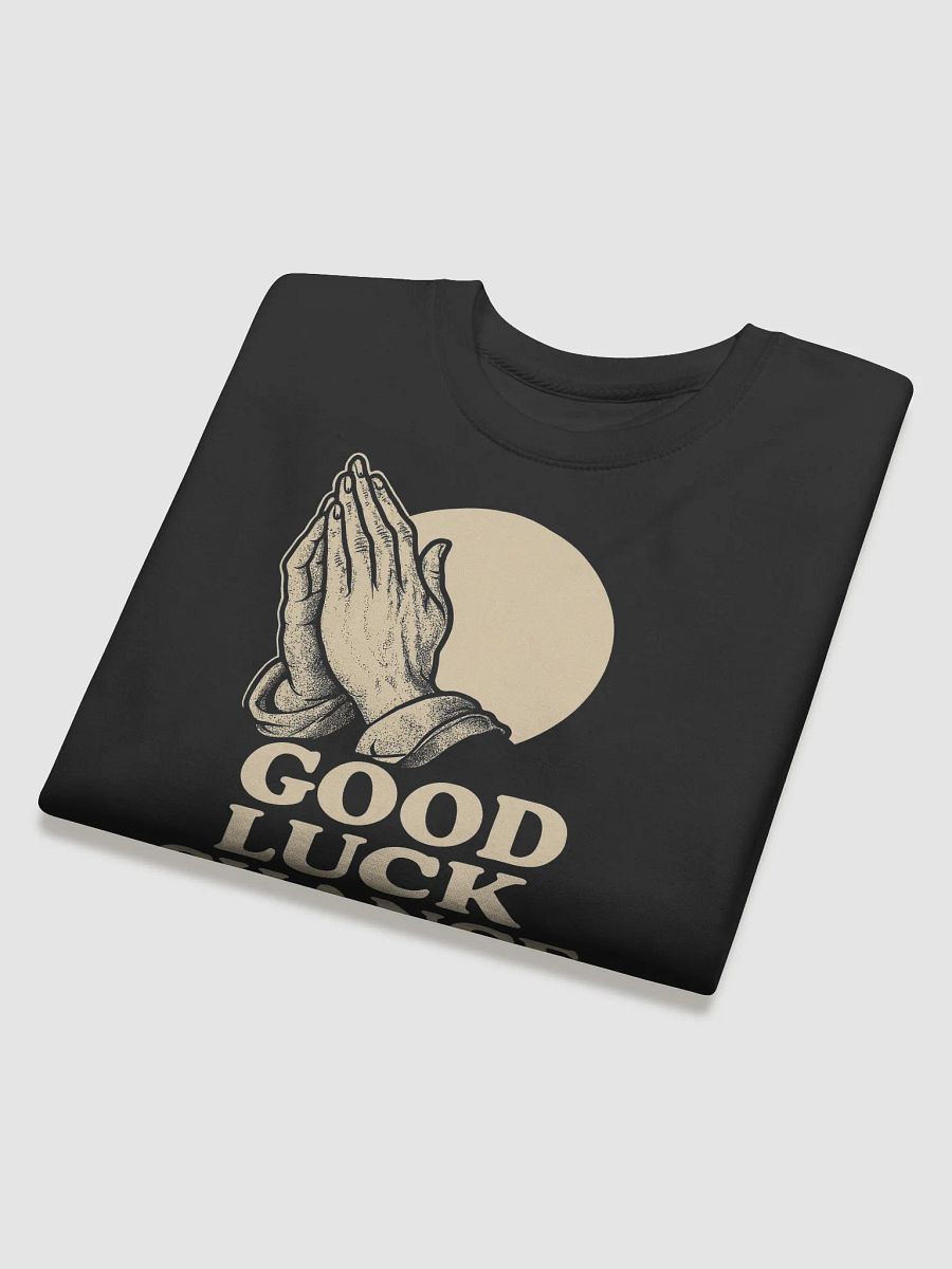 Praying Hands Circle Good Luck Sweatshirt product image (4)