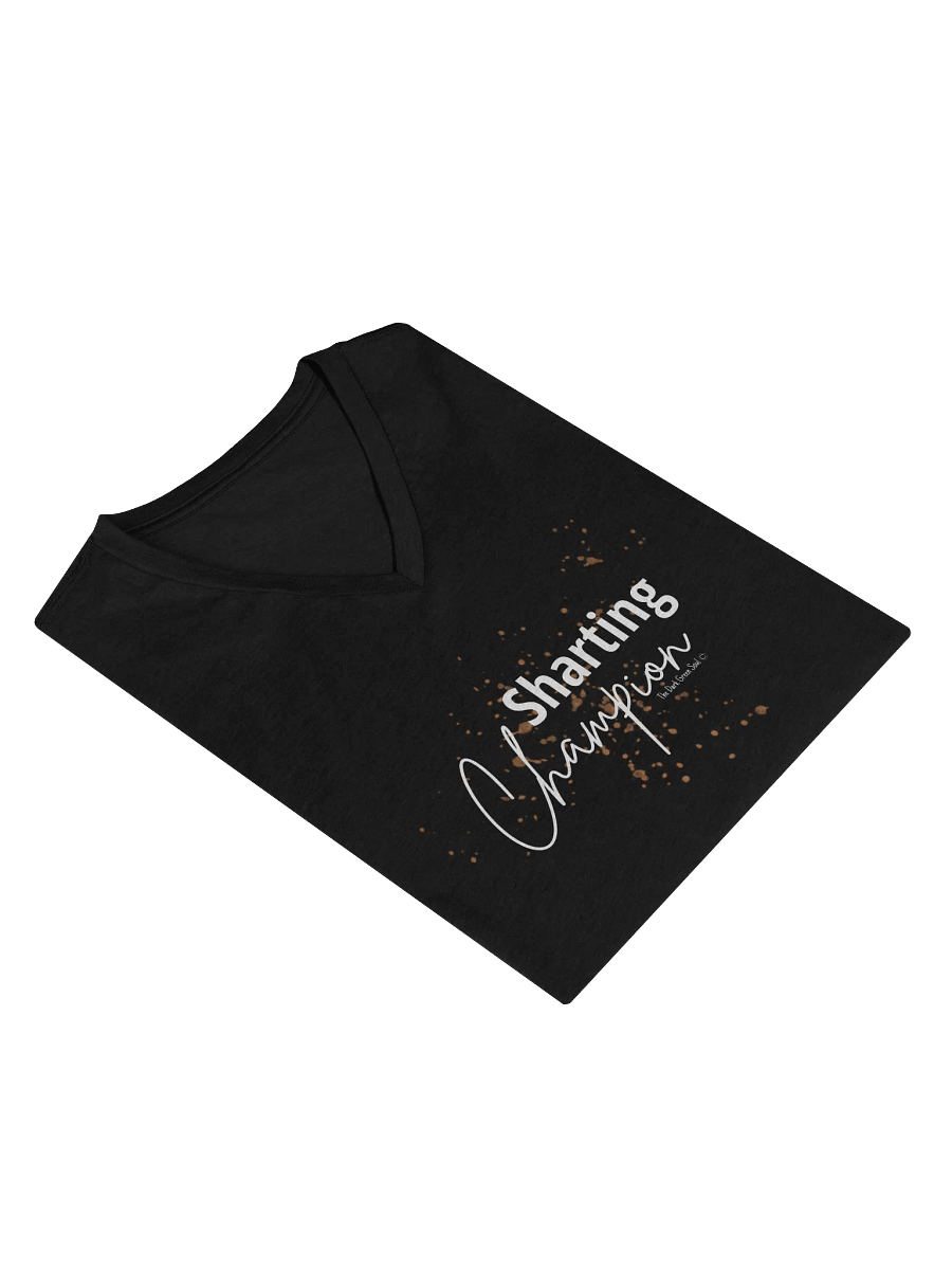 Sharting Champion White - Women's V-Neck Tee product image (8)