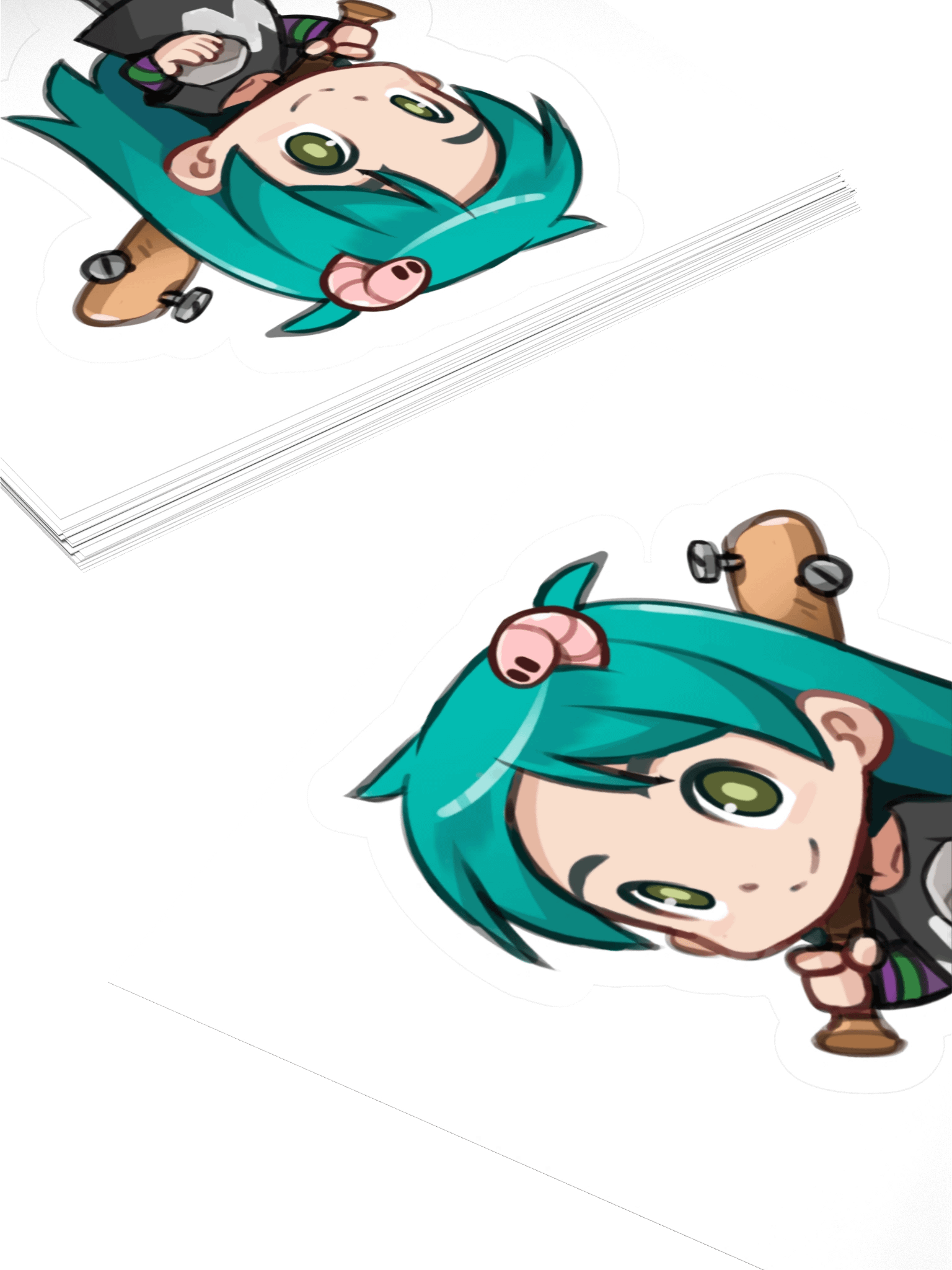 Worm Girl sticker product image (4)