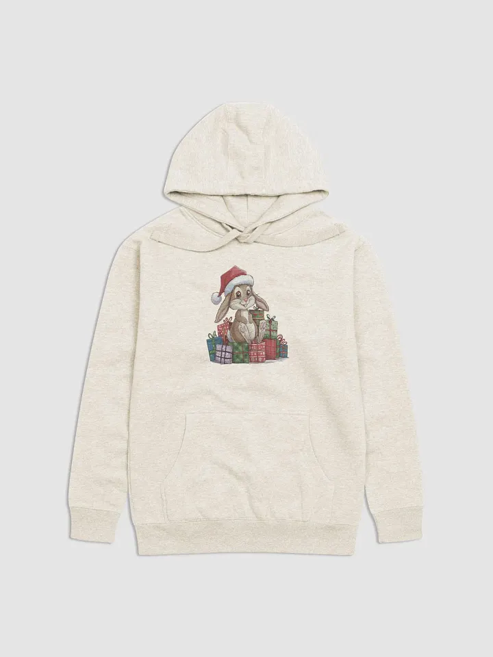 Santa Bunny Cotton Heritage Unisex Premium Hoodie product image (7)